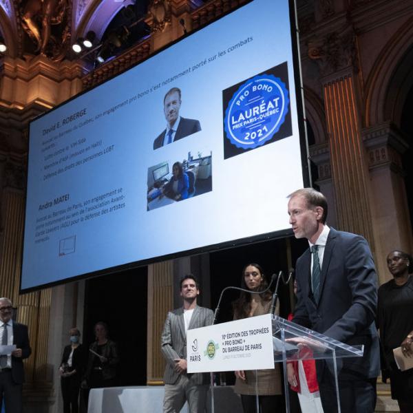 lauréat Québécois du prix Paris-Québec